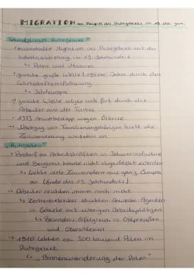 Know Migration am Beispiel des Ruhrgebiets im 19. /20. Jahrhundert thumbnail