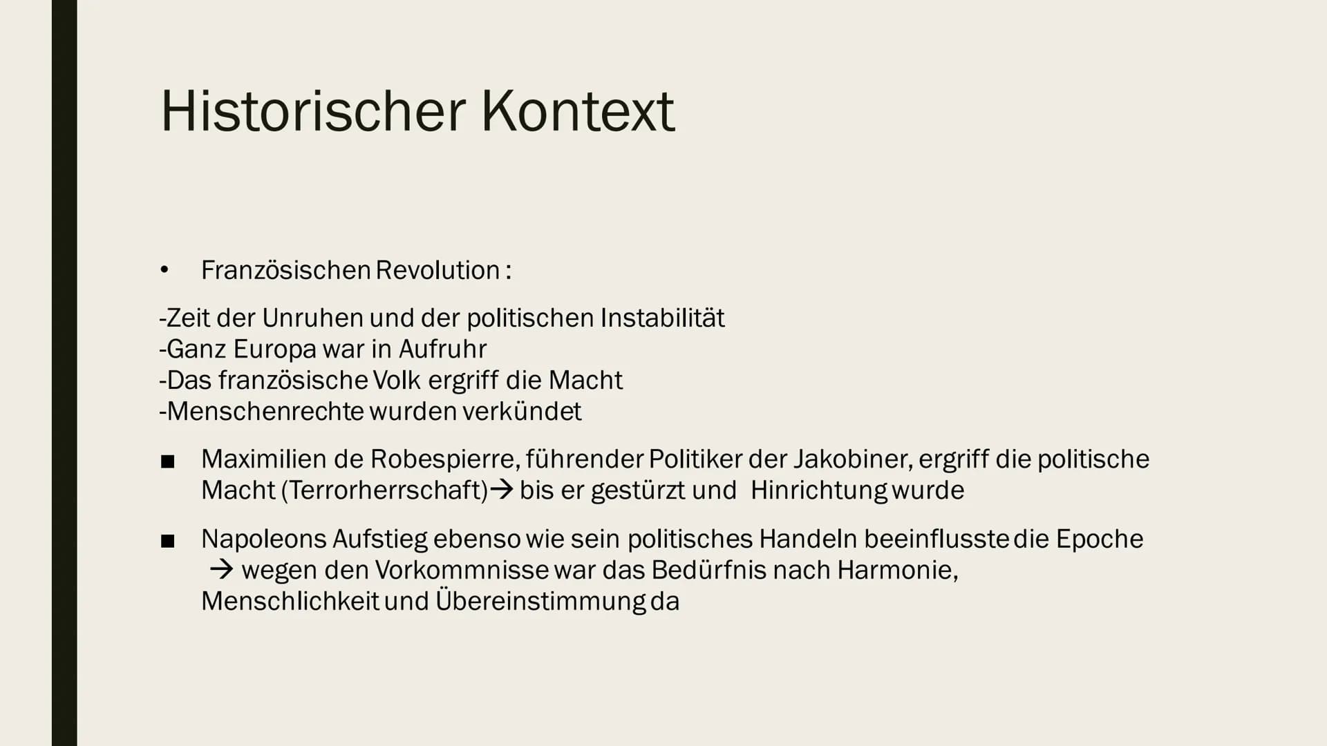 ୮
KLASSIK
(WEIMARER KLASSIK)
1786-(1805)1832 Inhalt
Merkmale
Historischer Kontext
■ Gesellschaft/Weltbild
Menschenbild
■ Drama und Schauspie