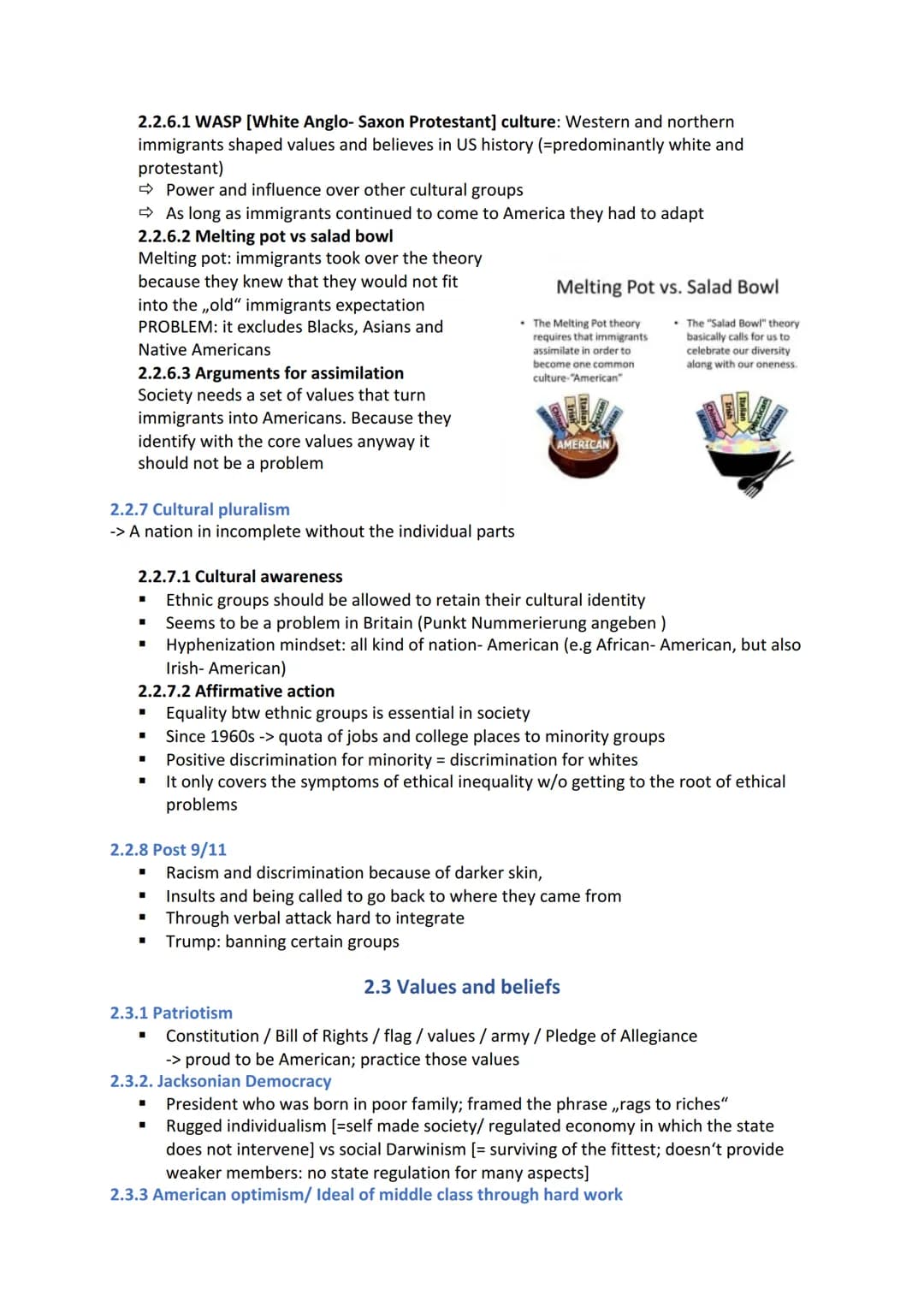 ENGLISCH ABITUR CONTENT
1. The USA - the formation of a nation
1.1 Development and principles of American democracy and the Constitution
1.2
