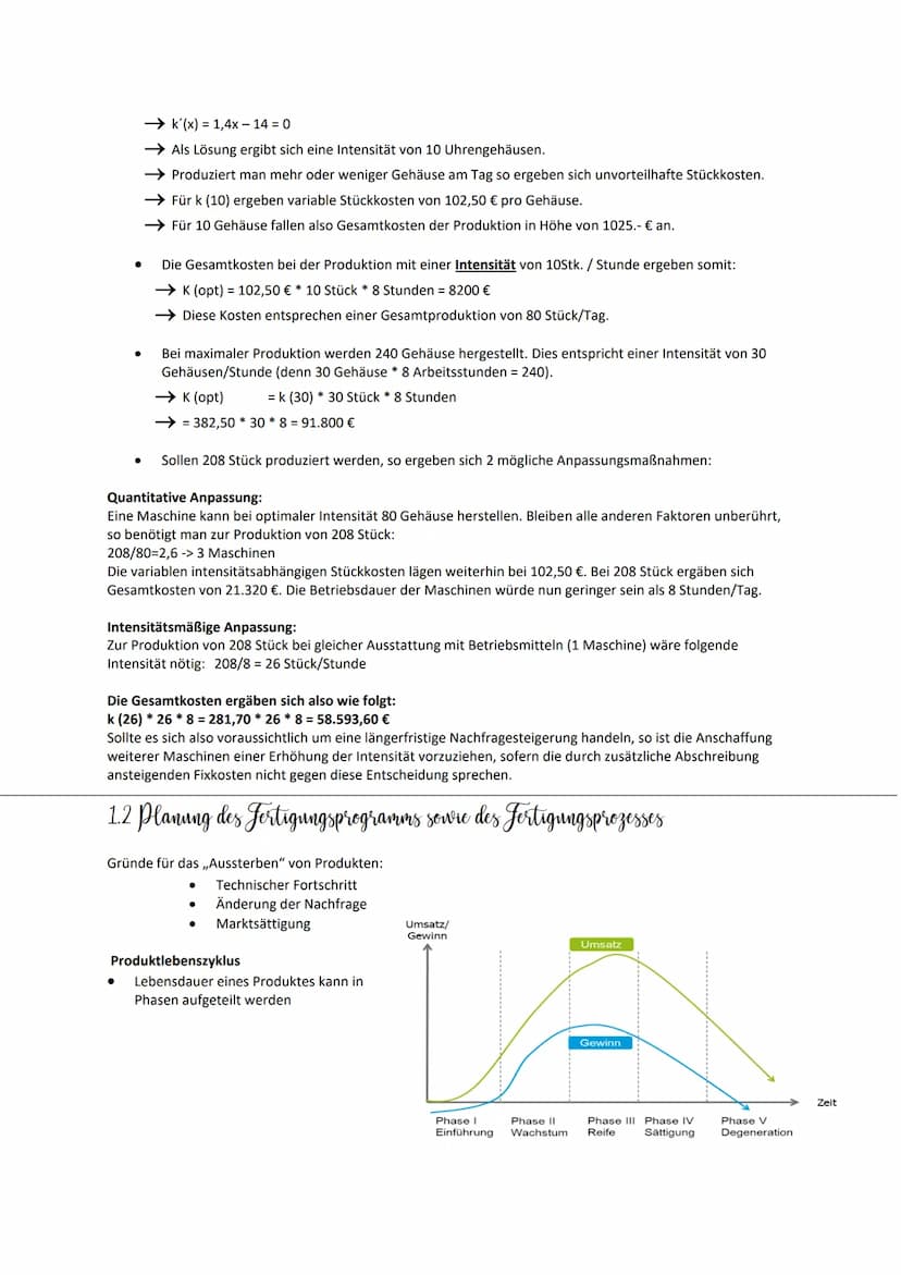 Wirtschaftslehre- Berufliches Gymnasium – Abi 2021
Q1 Produktion
1.1 Kostenfunktionen und Produktionsfunktion Typ B
Überblick
Wie viel
produ