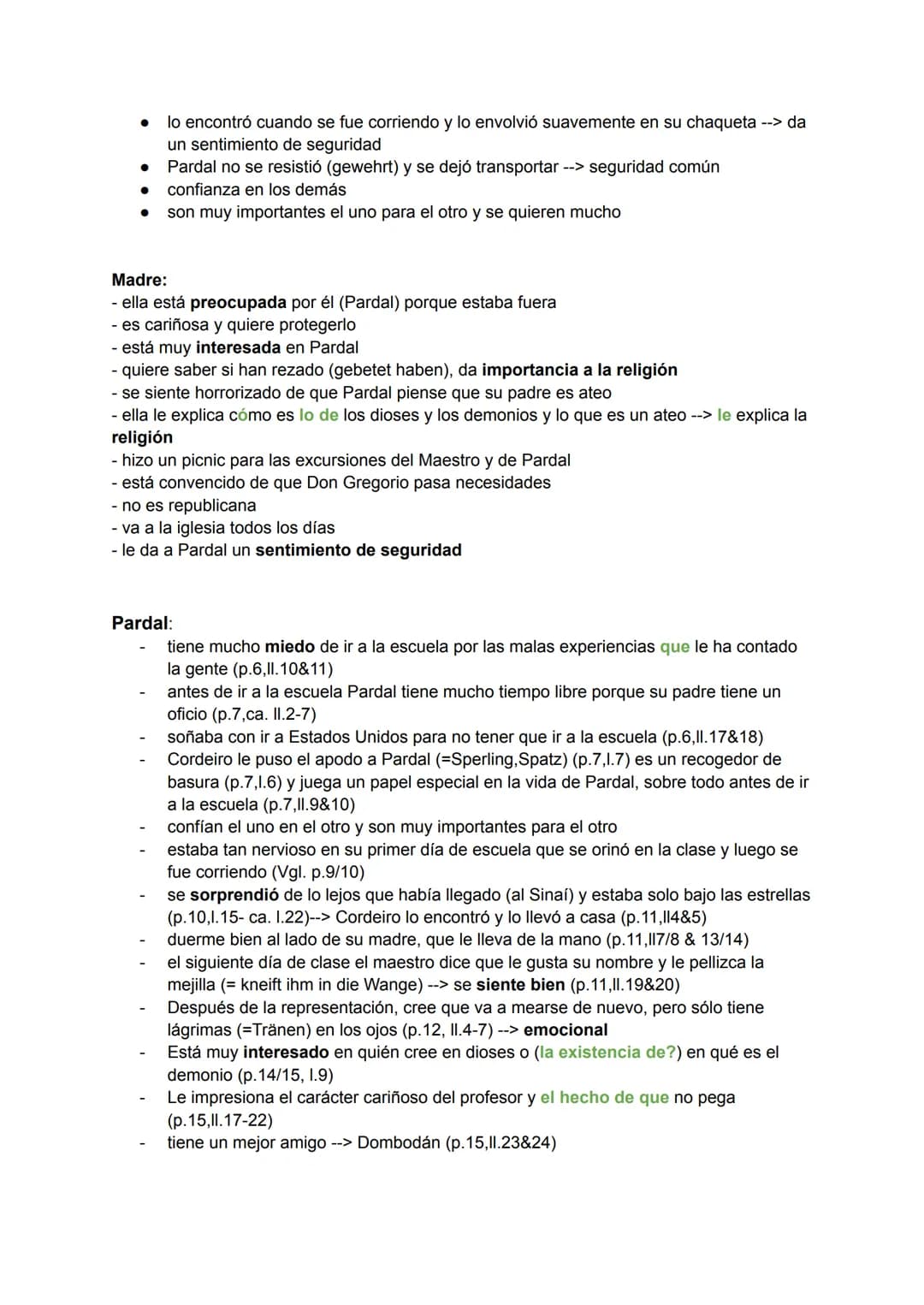 Conectores
Los conectores son palabras que conectan oraciones.
Ejemplos:
aunque obwohl
por eso = deshalb
de ese modo = auf diese Art
sin emb