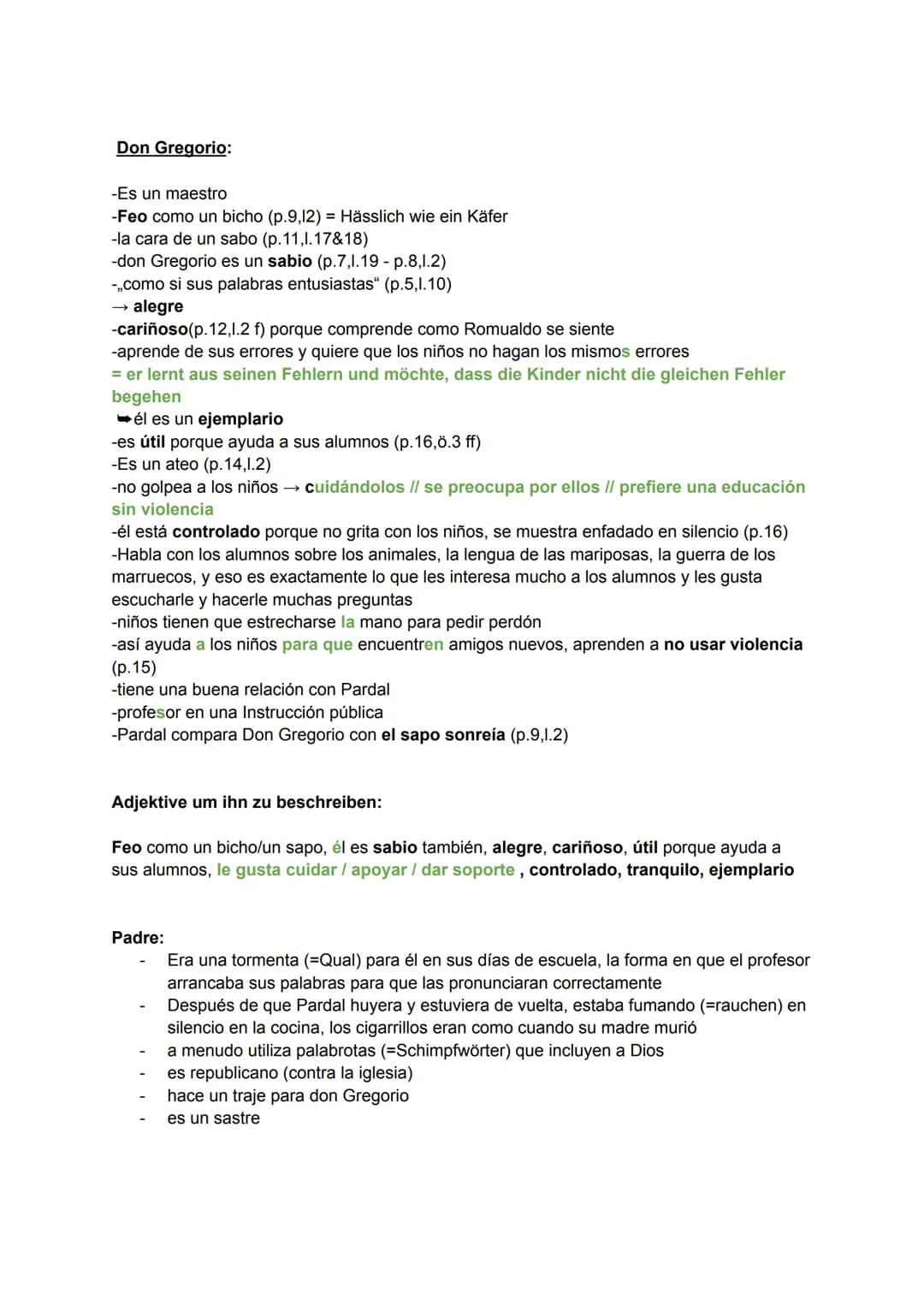 Conectores
Los conectores son palabras que conectan oraciones.
Ejemplos:
aunque obwohl
por eso = deshalb
de ese modo = auf diese Art
sin emb