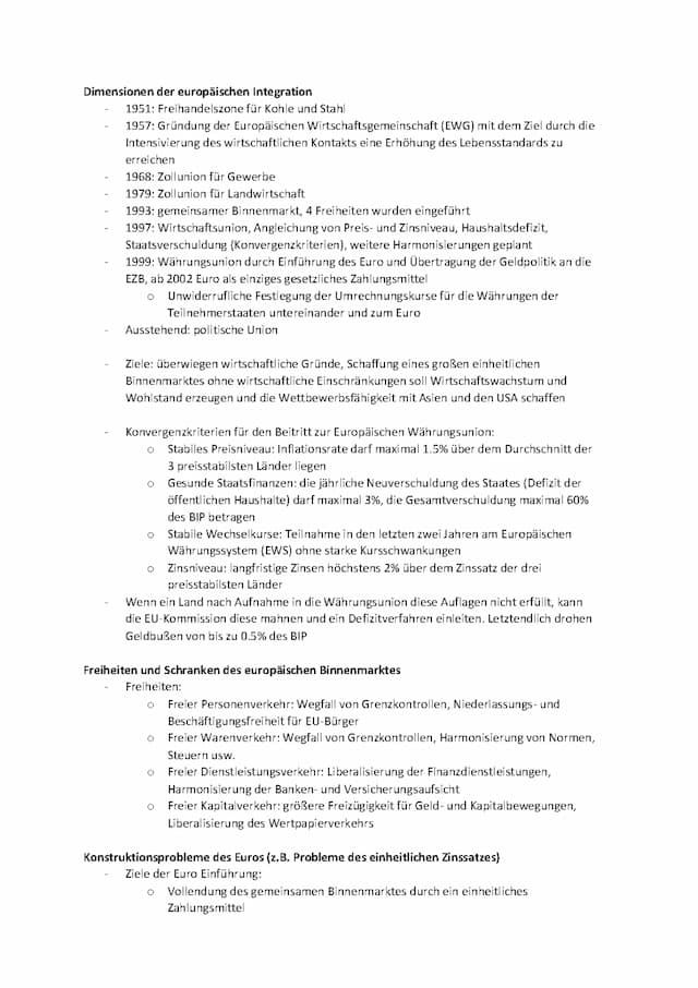 Know Dimensionen der europäischen Integration thumbnail