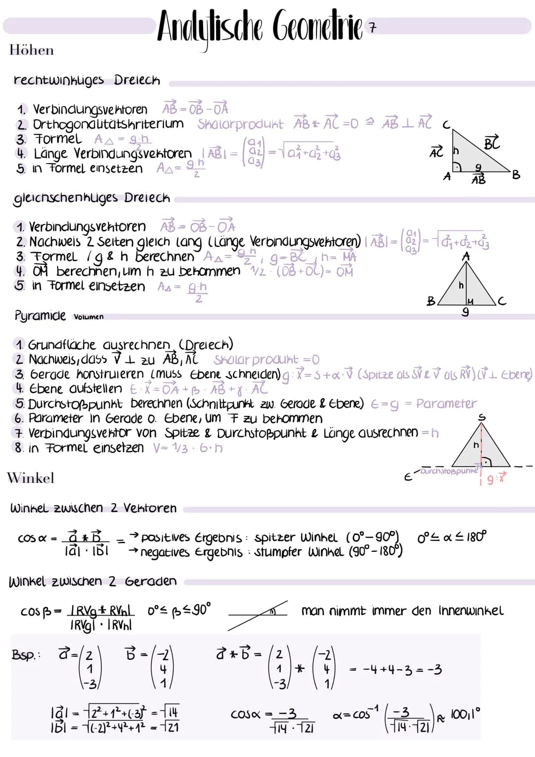 lineare Gleichungssysteme
1. genau bestimmtes LGS
4 genauso viele Gleichungen wie Variabeln
mögliche Lösungen
-X₁ + X₂-2x3 = -3
X₁ + x2 + 2x