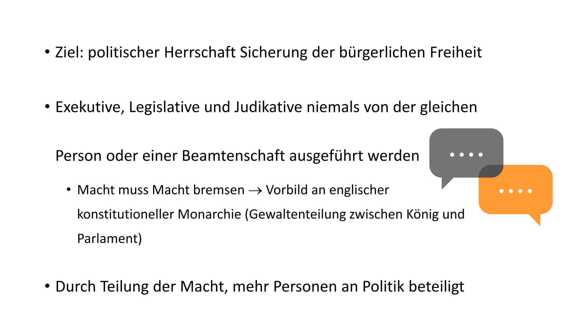 ,,Etwas ist nicht recht,
weil es Gesetz ist,
sondern es muss Gesetz
sein,
weil es recht ist."
(MONTESQUIEU)
GRW 12 Gliederung
●
●
●
Allgemei