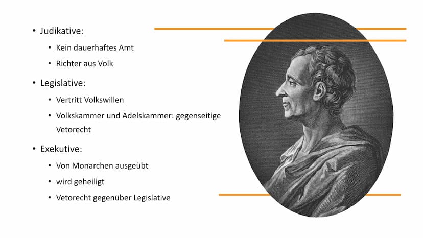 ,,Etwas ist nicht recht,
weil es Gesetz ist,
sondern es muss Gesetz
sein,
weil es recht ist."
(MONTESQUIEU)
GRW 12 Gliederung
●
●
●
Allgemei
