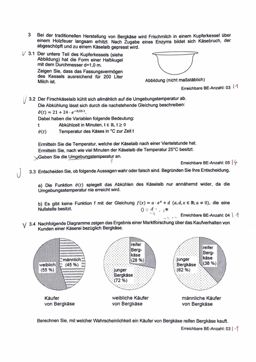 Klasse 10
Besondere Leistungsfeststellung
Mathematik
Schuljahr: 2021/2022
11. März 2022 Besondere Leistungsfeststellung Mathematik
SCHULINTE