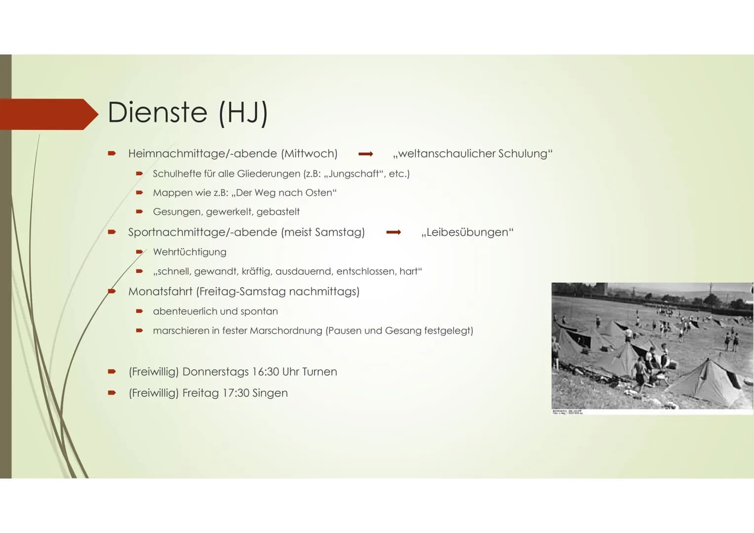 Die Hitlerjugend &
Der Bund deutscher Mädel Gliederung
➡ Die NS-Jugendorganisation
Aufgliederung
➡ Allgemein
➡ Böblingen/Sindelfingen
Hitler