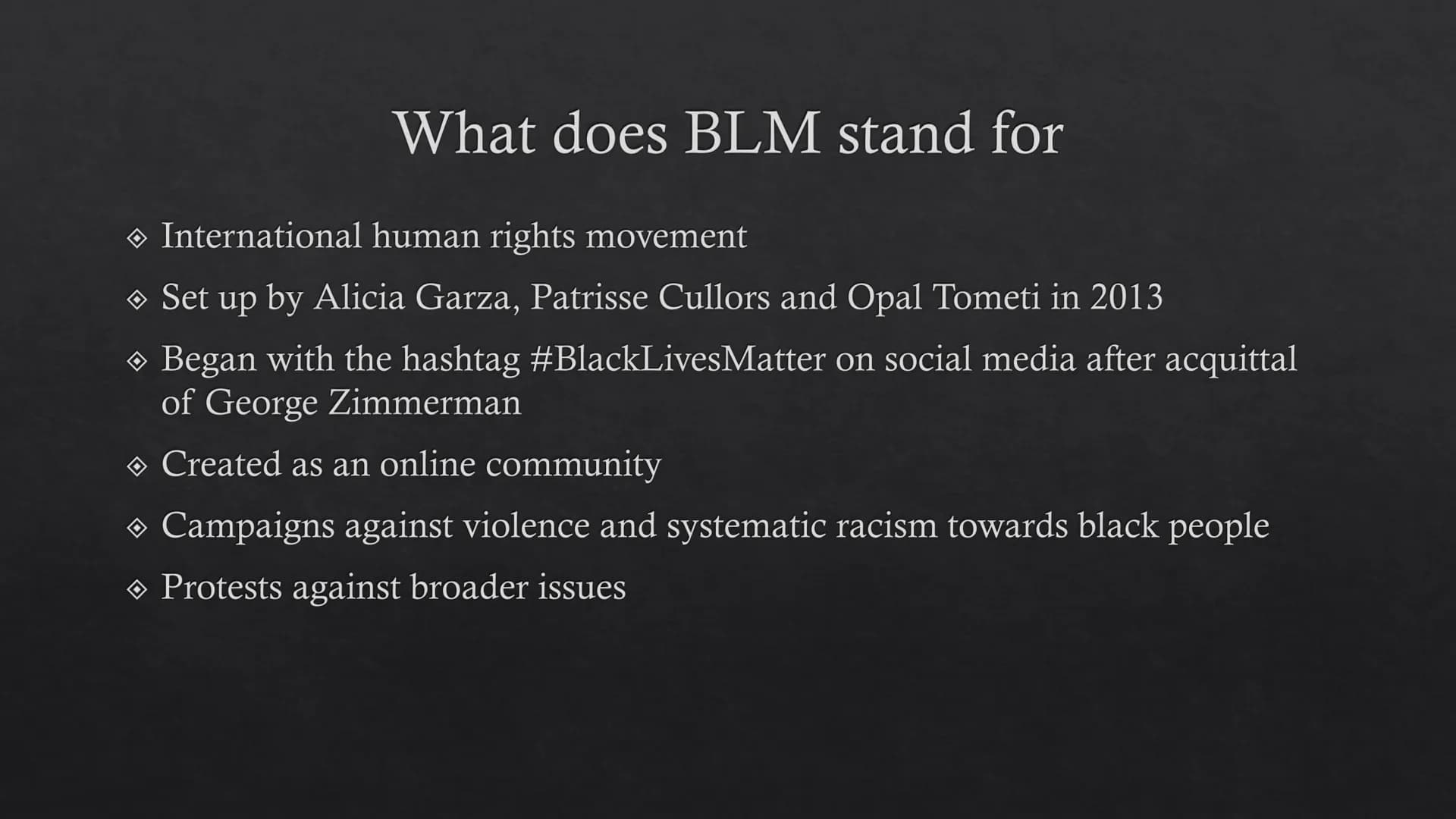 ist in
OWER
210
BEK
MATTER
FUCK the
bo
#BLACK LIVES MATTER
Black Lives matter
Pouya Afzali Tari
57
BLACK
LIVES
MATTER Table of contents
Hist