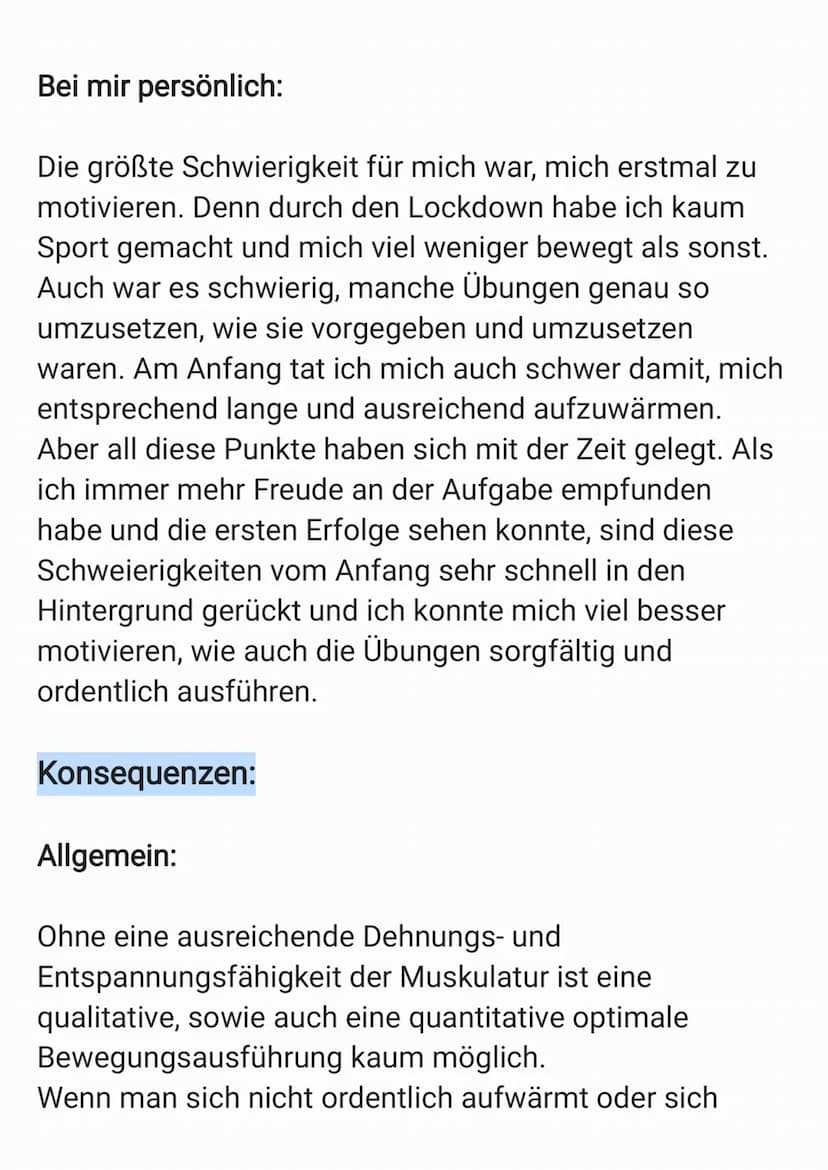 Beweglichkeit
fo**9)
}
a ~Reflexion Lernaufgabe~
Mein Thema: Beweglichkeit
1. Die theorethische Auseinandersetzung mit der
Lernaufgabe
Nachd