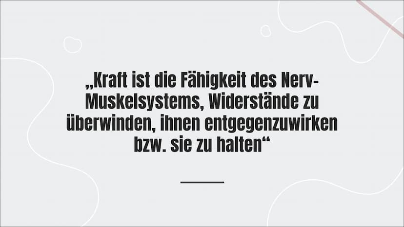 KRAFT
Ein Vortrag von Kimberly Schäfer und
Lavinia Grüner
0 KRAFT
Ein Vortrag von Kimberly Schäfer und
Lavinia Grüner
0 ,,Kraft ist die Fähi