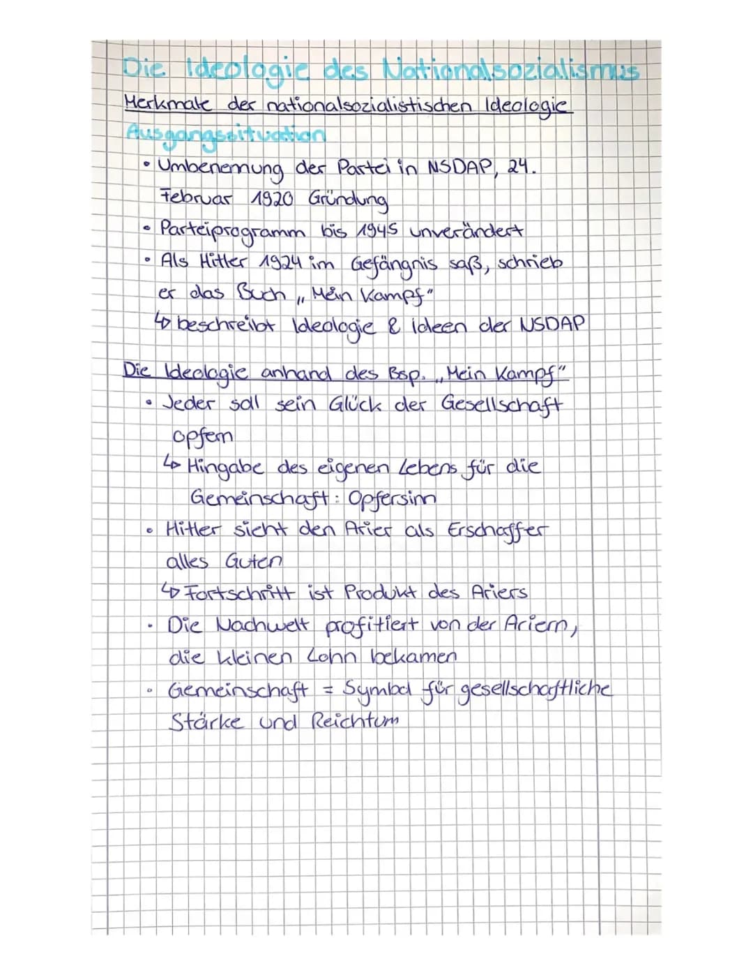 Nationalsozialistische Ideologie 