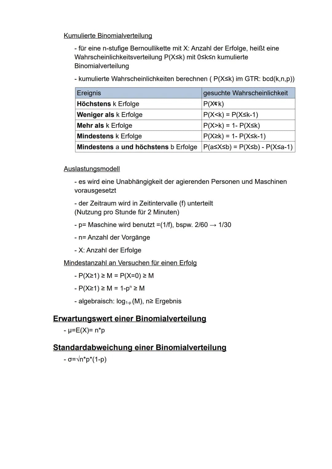 Mathematik
eA
Semester 2
- Stochastik - Inhaltsverzeichnis
Wahrscheinlichkeitsrechnung..
Vierfeldertafel..
Bedingte Wahrscheinlichkeit..
Wah