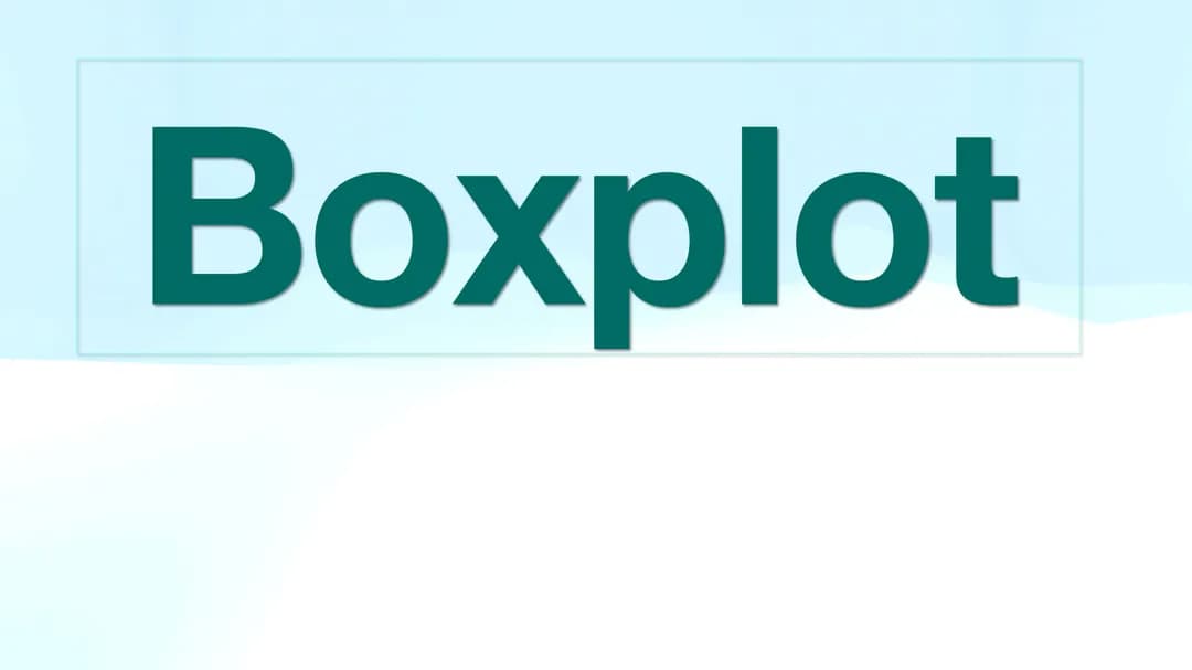 Boxplot