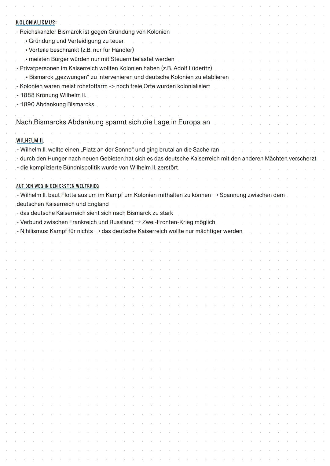 GESCHICHTE
Das deutsche Kaiserreich
AUF DEM WEG ZUR REICHSGRÜNDUNG:
AUSGANGSLAGE
- auf deutschem Boden kein nationaler Einheitsstaat
- seit 