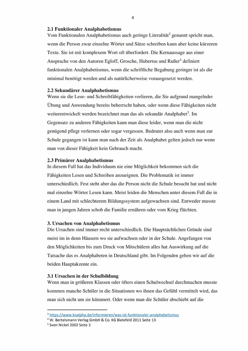 Wieso können einige Menschen heutzutage nicht lesen und schreiben?
-Analphabetismus und seine Ursachen-
F
EANALPHABET
ANALPHABET
Y
Z
Z
Shaje