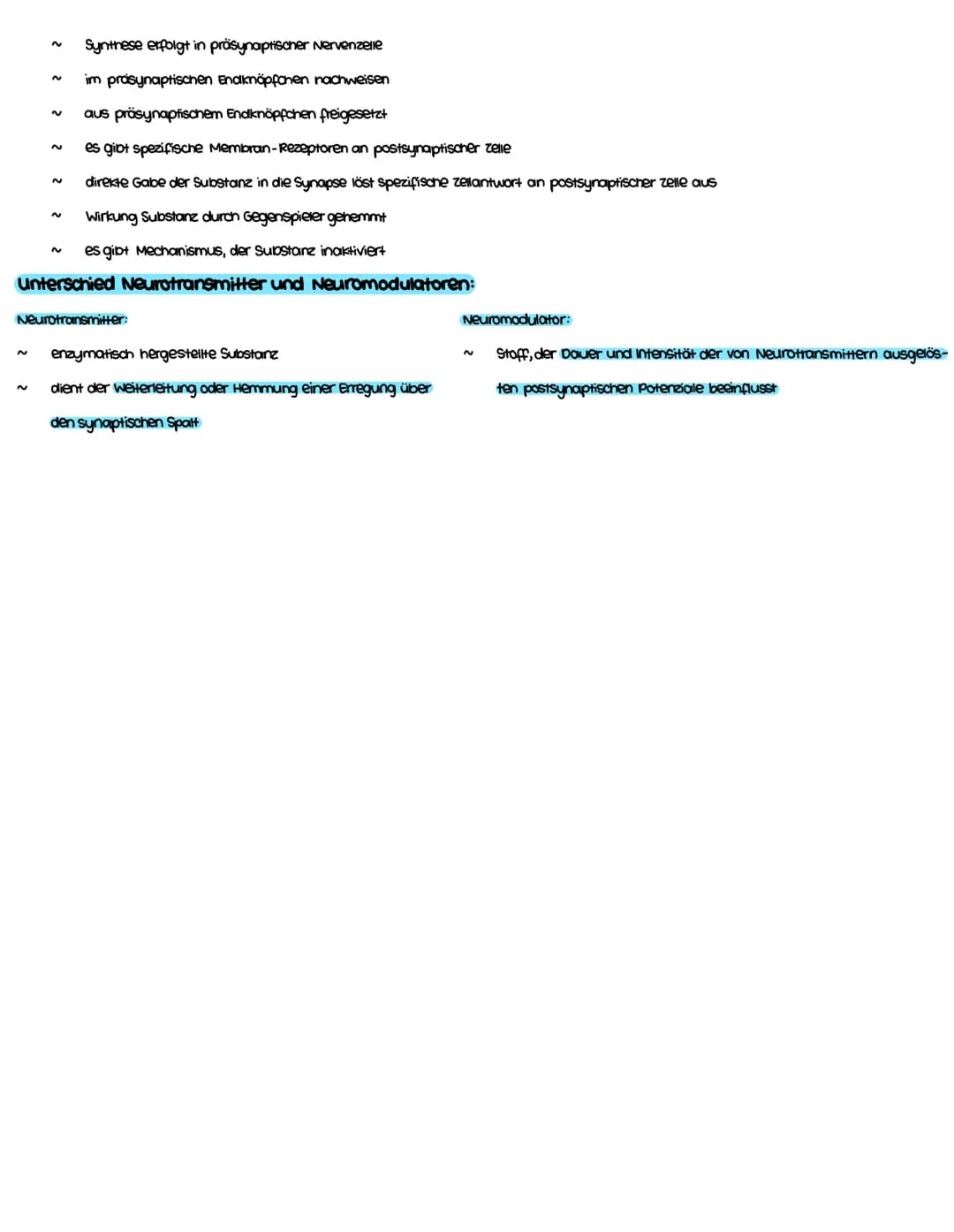 Themenbereiche.
1. Grundlage. Aktions-, membran- und Ruhepotenzial (+ Skizzieren können)
2. Aufbau und vorgänge (an) einer chemischen Synaps