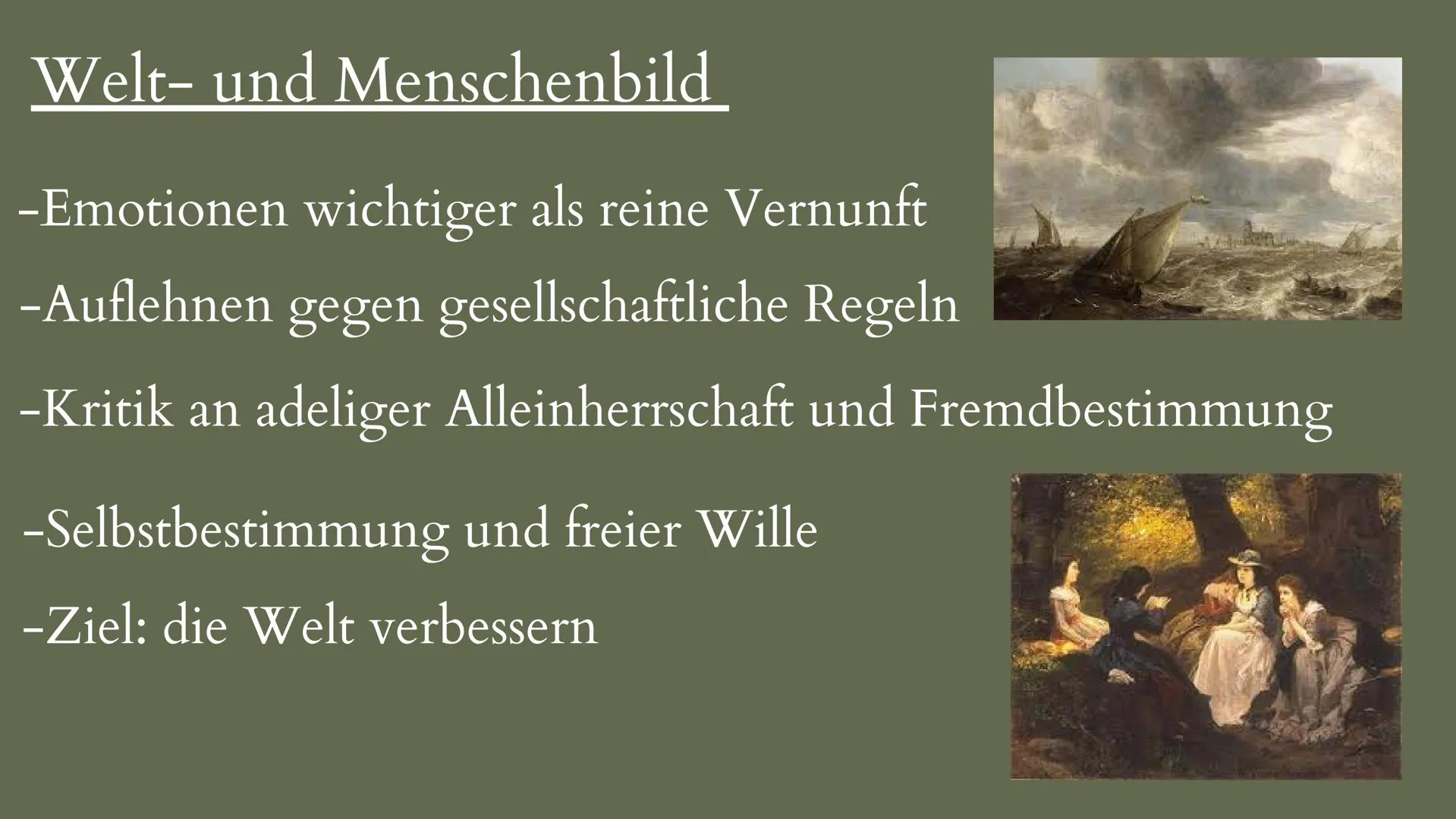 STURM & DRANG
(1765-1785)

von Sinem Türkan & Lena Marie Budde # Inhalt

1. Was ist Sturm & Drang?
2. Historischer Hintergrund
3. Welt- und 