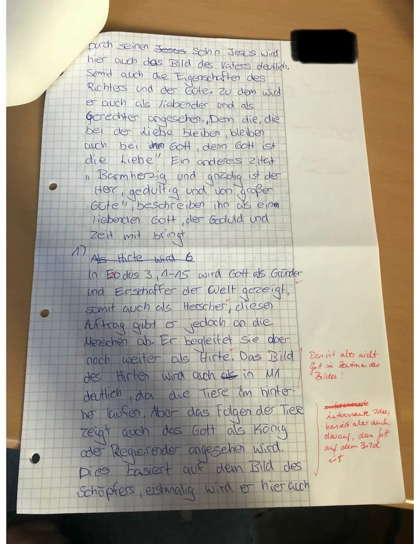 in seiner
zu Mose
in M1
glich
selter
(m
Gott wird in Mt 6,5-15 er als
Vater dargestellt und man solle
20 ihm
Verborgendem betes (12 (116).
J