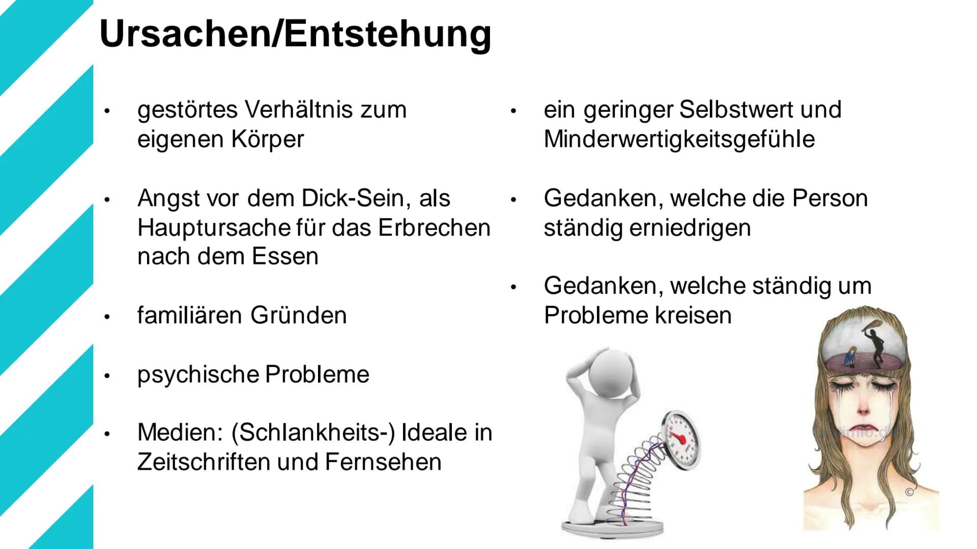 Bulimie Gliederung
1. Definition
2. Ursachen/Entstehung
3. Betroffene Personen
4. Verlauf der Krankheit
5. Symptome
6. Gesundheitliche Folge
