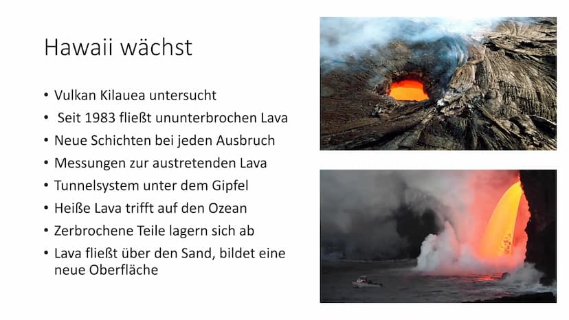 Par
Hawaii
BARTO  Entstehung von Hawaii
Erdkunde, Kathrin Haug 9d Gliederung
●
• Was ist Hawaii?
●
Die ersten Erkenntnisse
●
Hawaii wächst
•