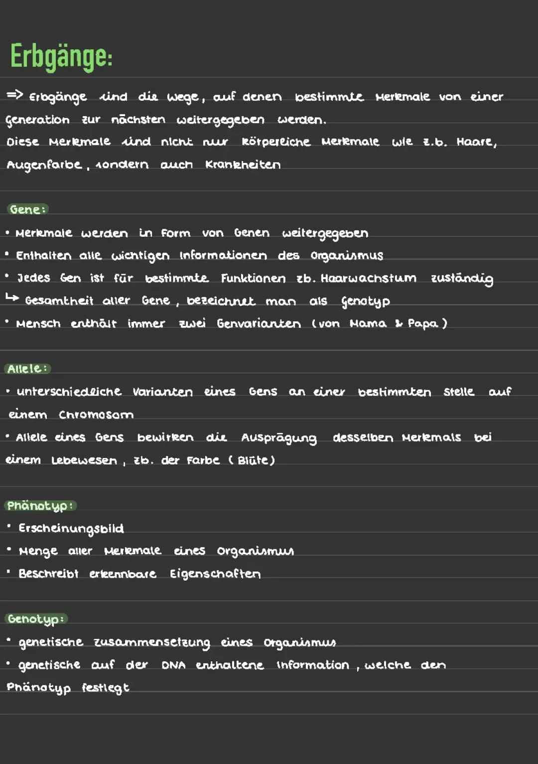 Erbgänge 