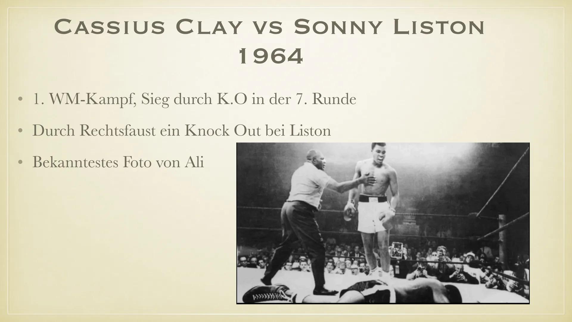 MOHAMMED ALI
WESHALB IST ALI EINER DER
BEKANNTESTEN SPORTLER UND
AKTIVISTEN? ●
99
Geburtsname: Cassius Clay
*17.01.1942, Kentucky USA
• +03.