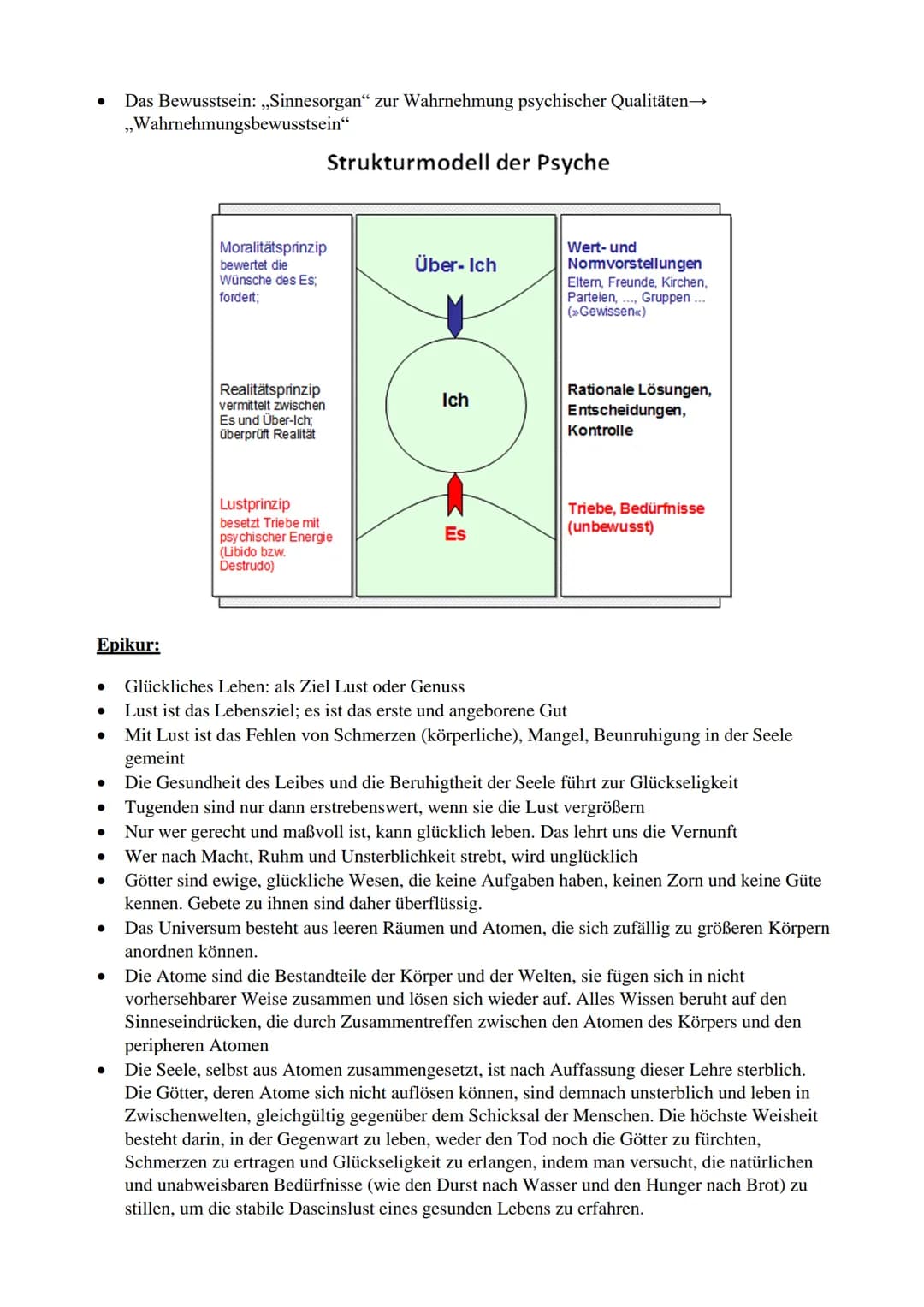 Anthropologie:
Sartre:
●
●
●
●
●
Freier Aktvollzug: Realisierung von frei gesetzten Handlungszielen
Der Mensch, wird zuerst auf die Welt gew