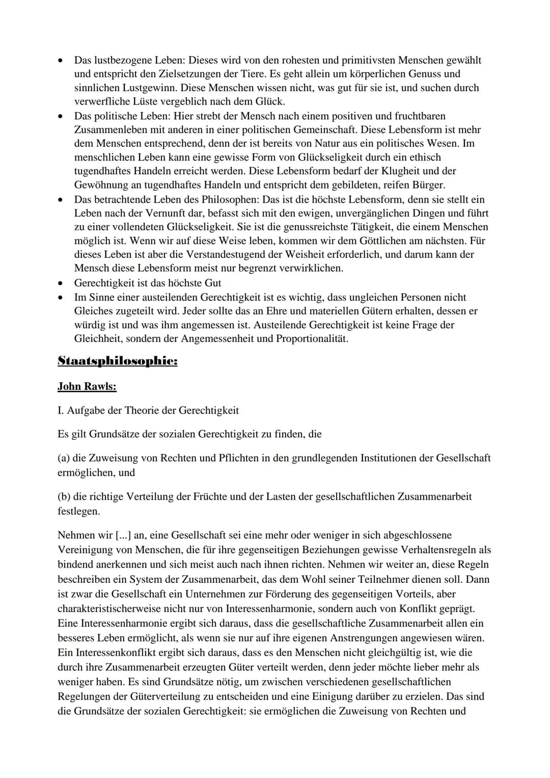 Anthropologie:
Sartre:
●
●
●
●
●
Freier Aktvollzug: Realisierung von frei gesetzten Handlungszielen
Der Mensch, wird zuerst auf die Welt gew