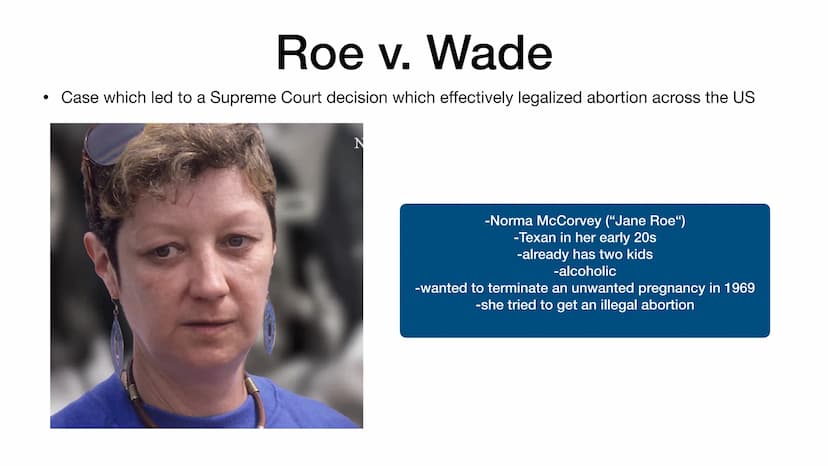 THAI
Abortion rights in the US
CANT BEA
TRUSTED WITH CIDIE
But YOU TRUST MEHIT
A CHILD?
ADET
ABORTION Roe v. Wade
Case which led to a Suprem
