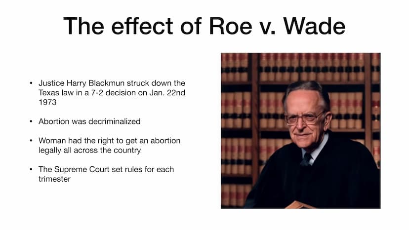 THAI
Abortion rights in the US
CANT BEA
TRUSTED WITH CIDIE
But YOU TRUST MEHIT
A CHILD?
ADET
ABORTION Roe v. Wade
Case which led to a Suprem