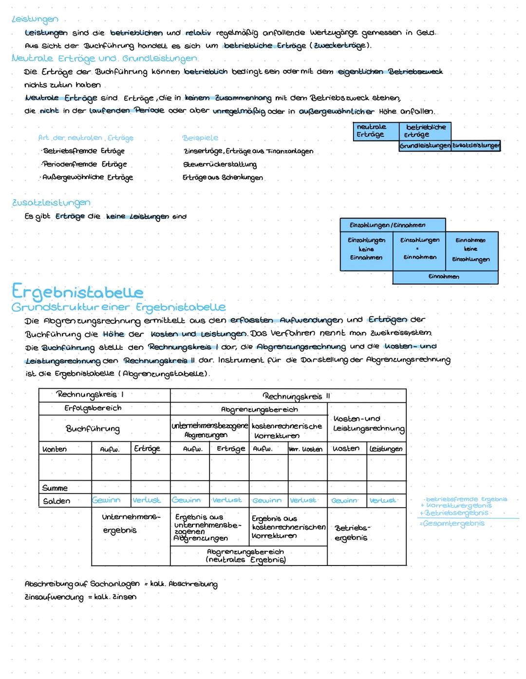 Kostenartenrechnung
Die Kostenartenrechnung hat die Aufgabe, alle kosten einer Abrechnungsperiode nach Arten
eindeutig, periodengerecht und 