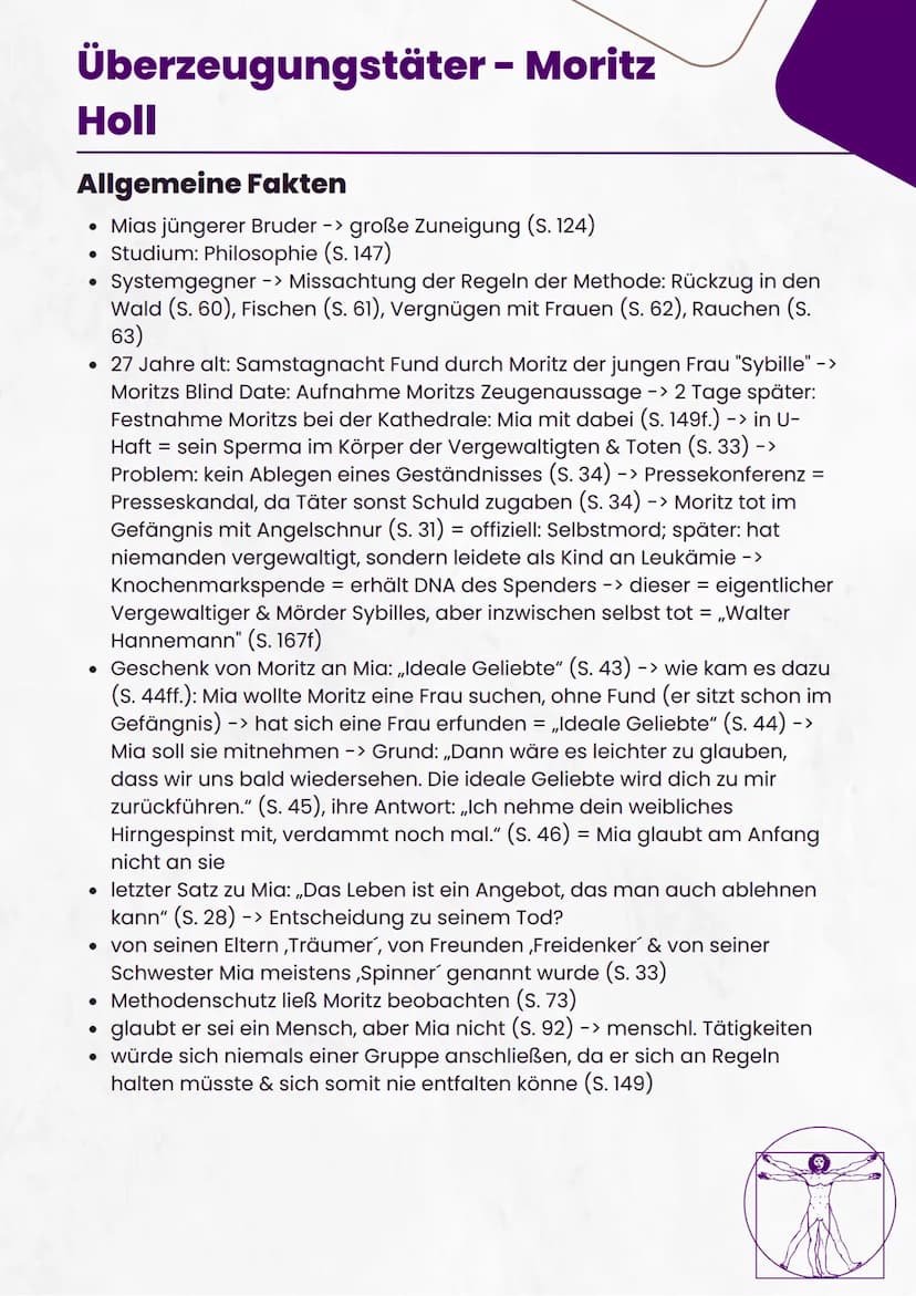 Die Figuren
Helden,
Überzeugungstäter &
Opportunisten
Erzählperspektive
Anfang des Romans:
auktorialer Erzähler +
Außenperspektive: „Das Vor