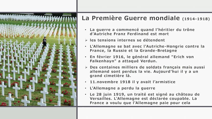 LA RELATION
FRANCO-
ALLEMANDE
—
Un chemin difficile vers l'amitié
entre les deux pays
Créé par Mia ~school goes easier~ table des
matières
1