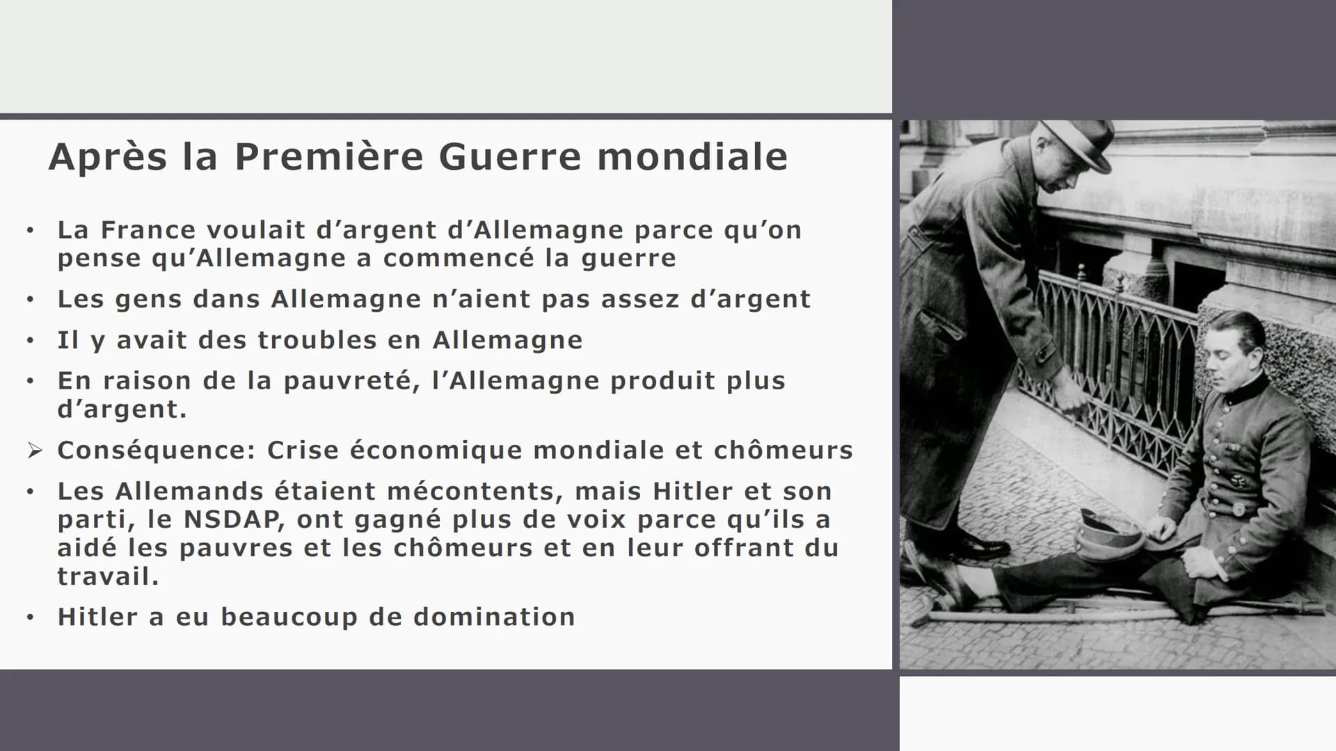 LA RELATION
FRANCO-
ALLEMANDE
—
Un chemin difficile vers l'amitié
entre les deux pays
Créé par Mia ~school goes easier~ table des
matières
1