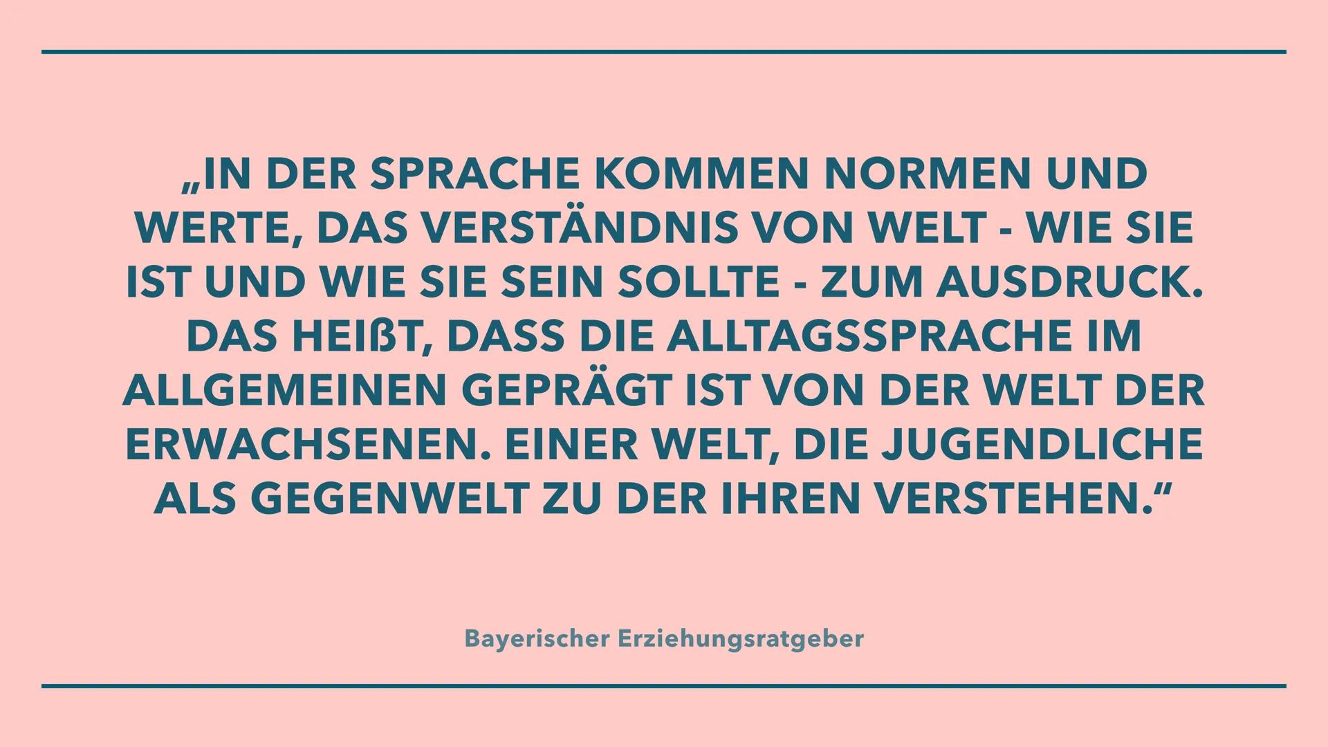 Sprachwandel
JUGENDSPRACHE WAS IST
JUGENDSPRACHE? INHALTSVERZEICHNIS
Jugendsprache
Jugendsprache ist...
Warum die Jugend anderes Vokabular h
