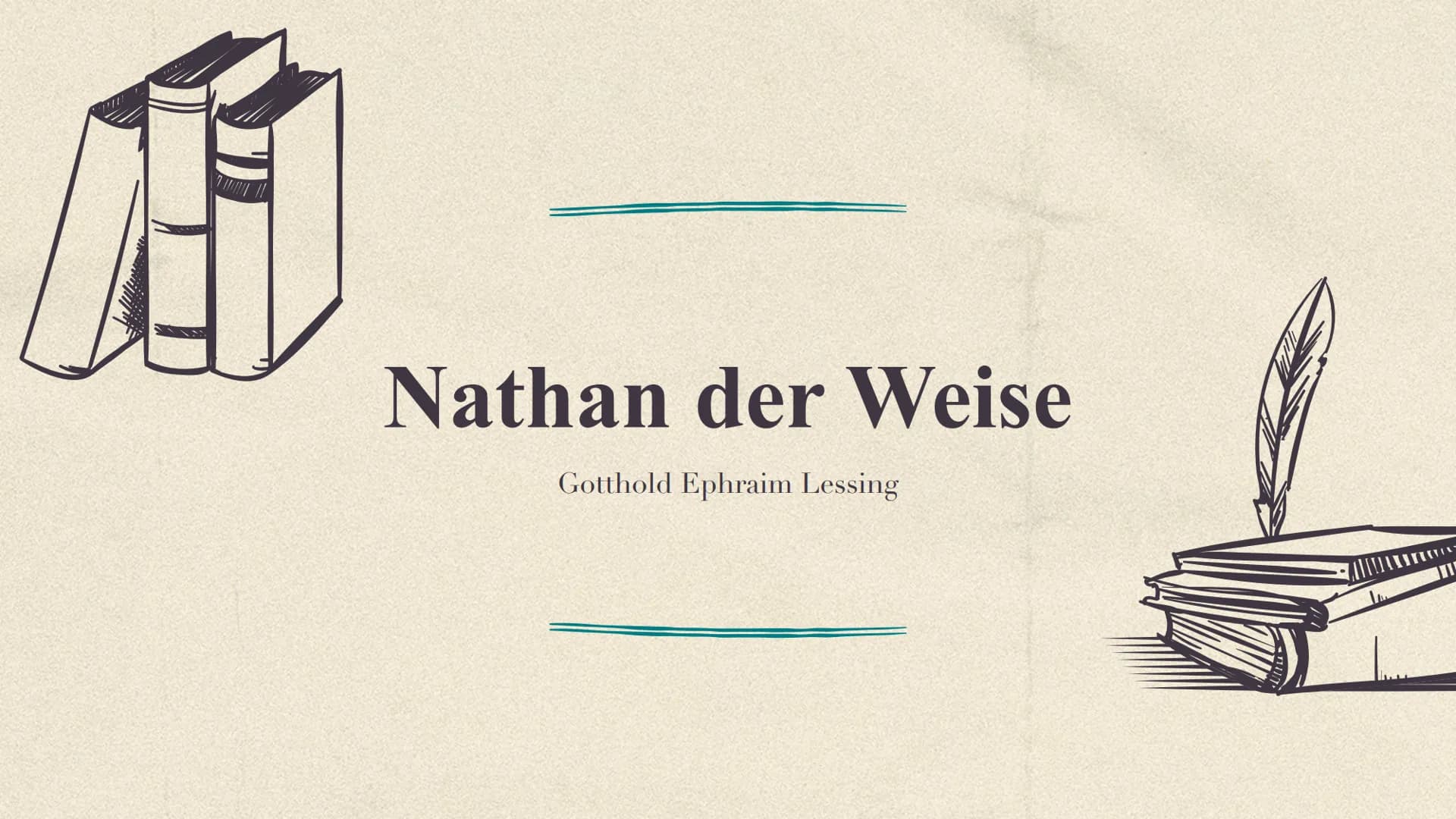 !!!
Nathan der Weise
Gotthold Ephraim Lessing Gliederung
01
02
03 Aufbau
04 Charaktere
05 Figurenkonstellation
06 Zusammenfassung der Akte
0