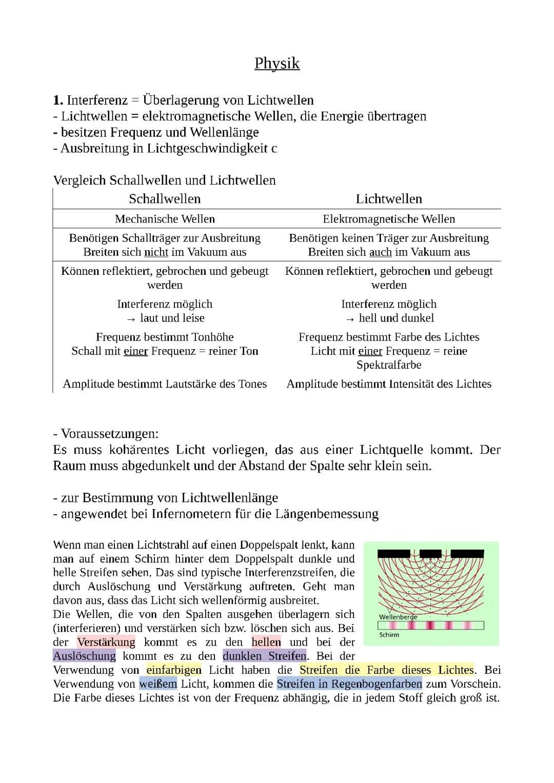 Einfache Erklärung: Licht und seine Eigenschaften