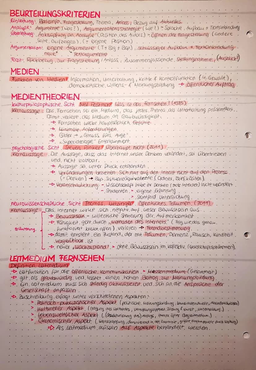 deutsch
OPERATOREN
Untersuchen? Analyse.
Inhaltserpassung: - Argumente des Autors zusammenfassen.
- Die Meinung des Autors wiedergeben.
+ Ar