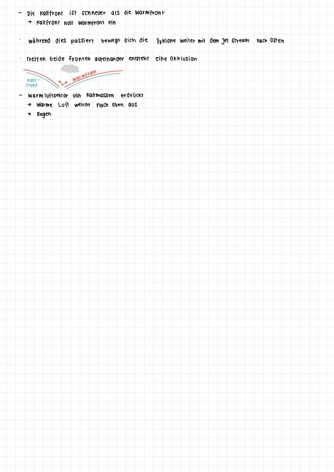 # Zyklonen
aka dynamische Tiefdruckgebiete

- Polarfront jetstream ist die Ursache für die Entstehung von Zyklonen
- 7yklone wandert mit dem