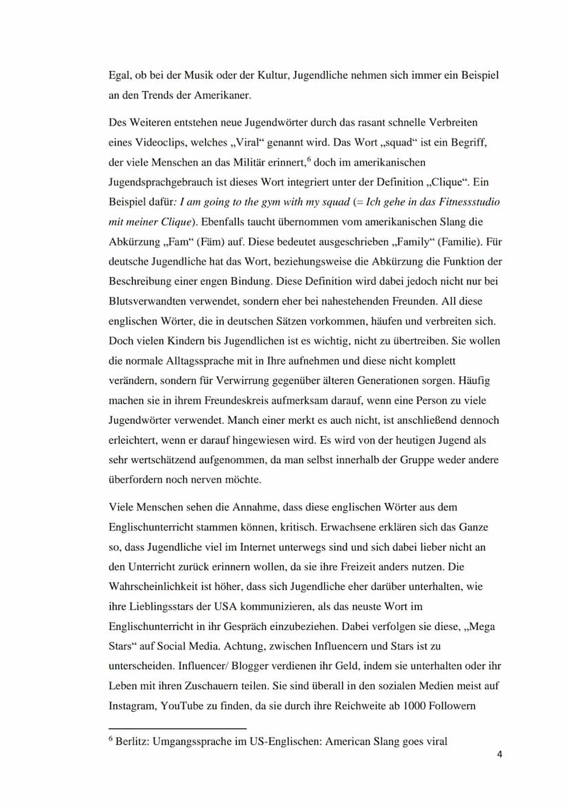 Bertha von Suttner Gesamtschule
Jugendsprache, ihre Entwicklung und Bedeutung, sowie die unterschiedliche
Auffassung dreier Generationen daz
