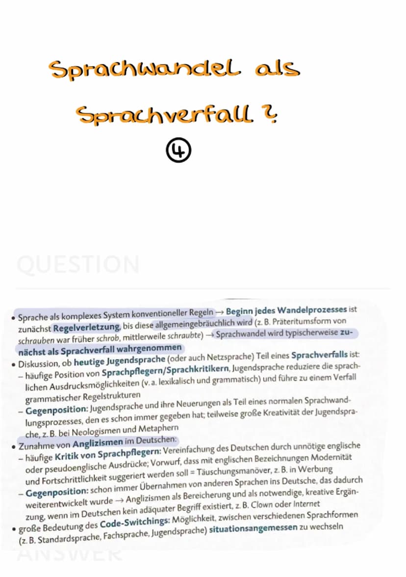 Sprache 5 Axiome nach
Paul Watzlawick
QUESTION
Fünf Axiome von Paul Watzlawick (1967)
Axiom Grundsatz, der keines Beweises bedarf
Axiom 1: M