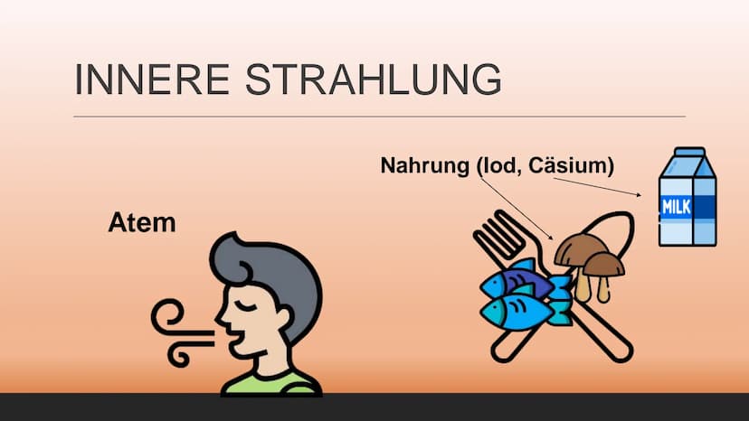 Radioakt
IM
ALLTAG INHALT
Seite 1: Definition
Seite 2: Äußere Strahlung
Seite 3: Innere Strahlung
Seite 4: Folgen von Strahlung in unserem K