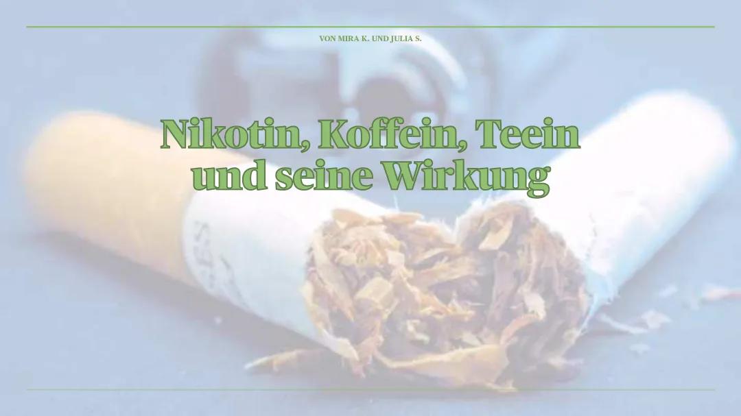 Koffein und Nikotin: Wirkungen, Nebenwirkungen und Langzeitfolgen für dein Gehirn