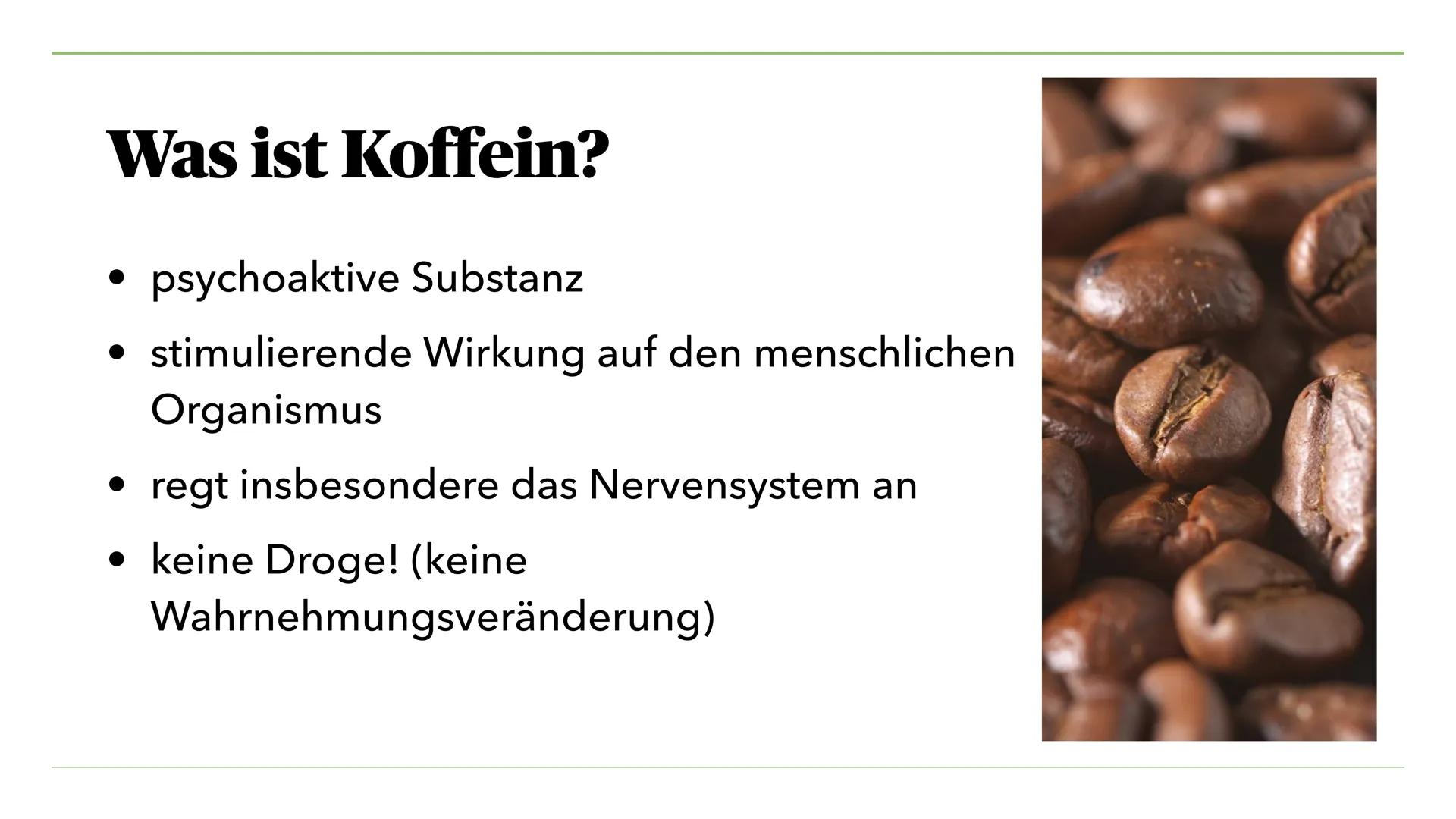 VON MIRA K. UND JULIA S.
Nikotin, Koffein, Teein
und seine Wirkung Inhalt I.
I. Nikotin
1. Was ist Nikotin?
2. Anwendung als Genussdroge
3. 