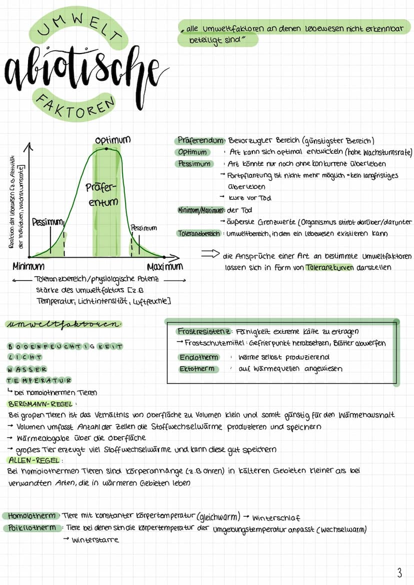 Abitur lernzettel.
biologie
ÖKOLOGIE
DEFINITIONEN:
„Okologie ist die Wissenschaft der Beziehungen des Organismus zur umgebenden Umwelt
das Ö