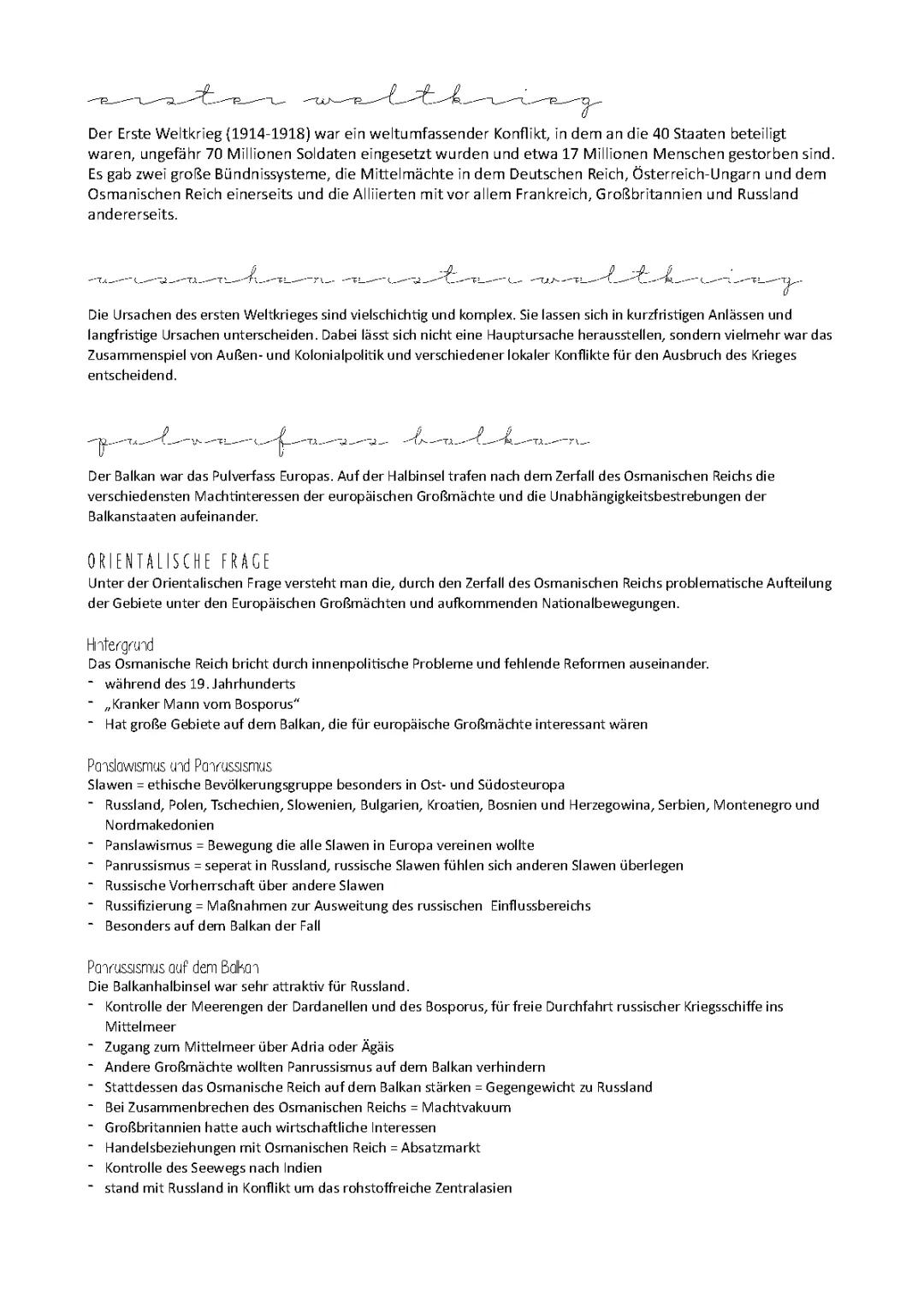Kolonialismus Lernzettel 