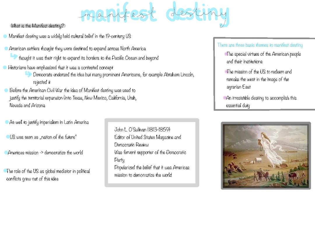 Understanding Manifest Destiny: A Simple Summary for Kids