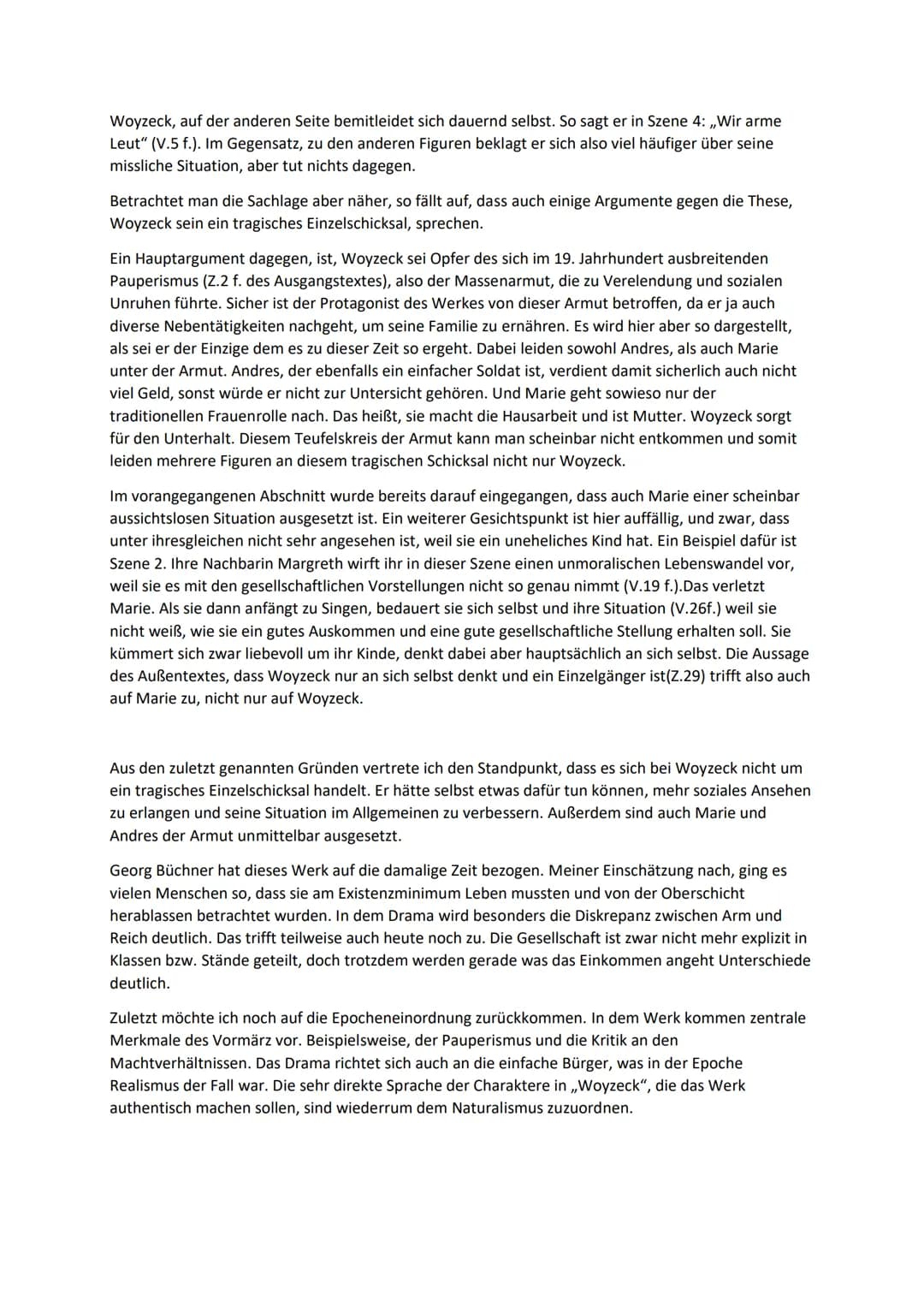 
<p>Das Drama "Woyzeck" wurde 1837 von Georg Büchner als Fragment hinterlassen und erschien schließlich in überarbeiteter Fassung im Jahr 18