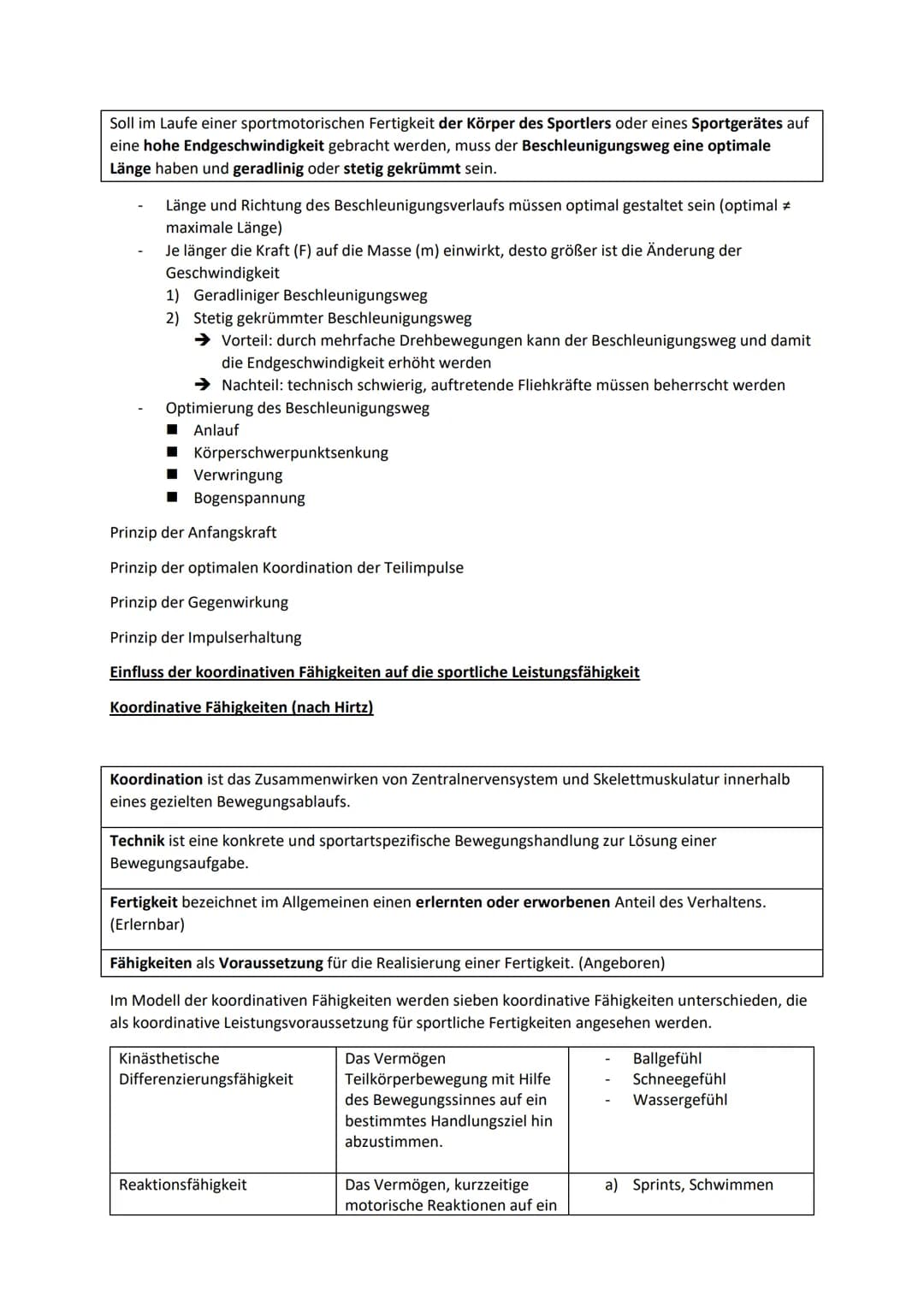 Prinzipien und Konzepte des motorischen Lernens
Methoden zur Gestaltung von Lehr- und Lernwegen
Aspekte des motorischen Lernens/(Sport) Moto